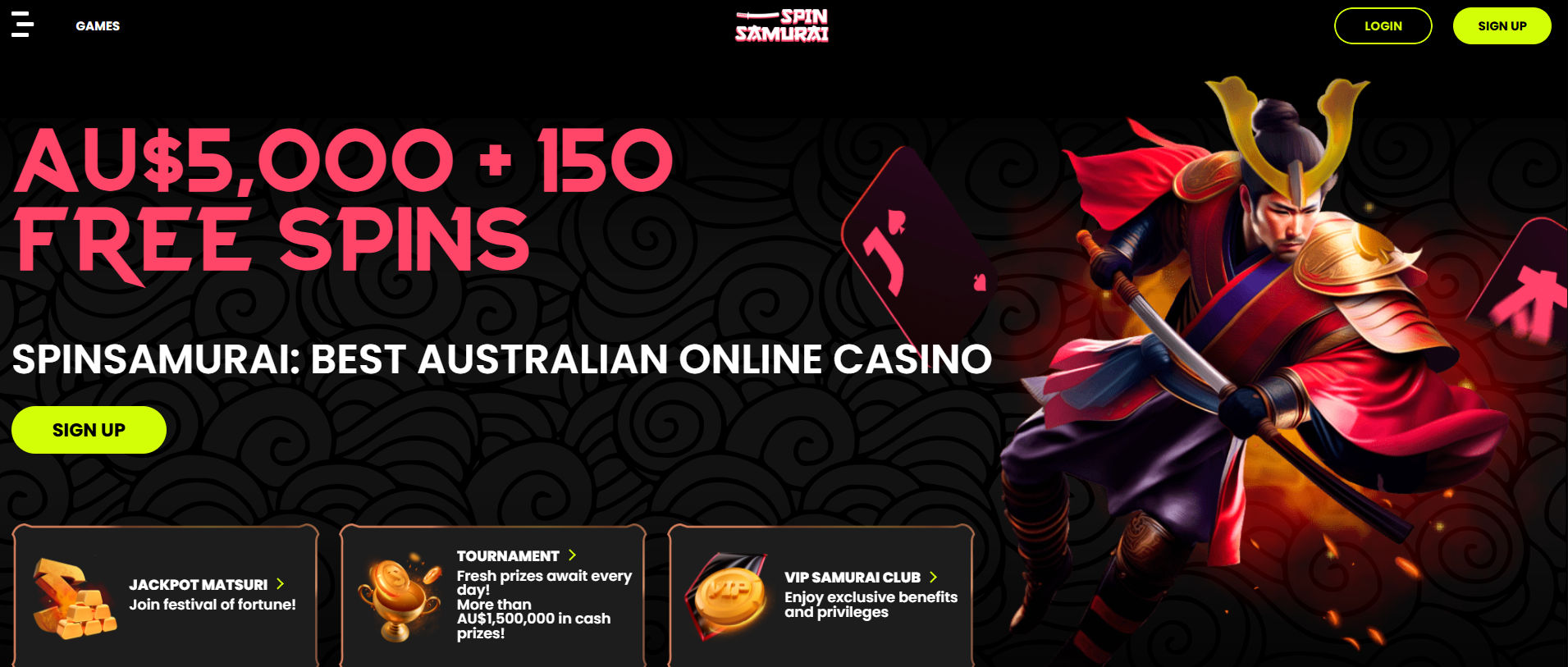 SpinSamurai Casino Review